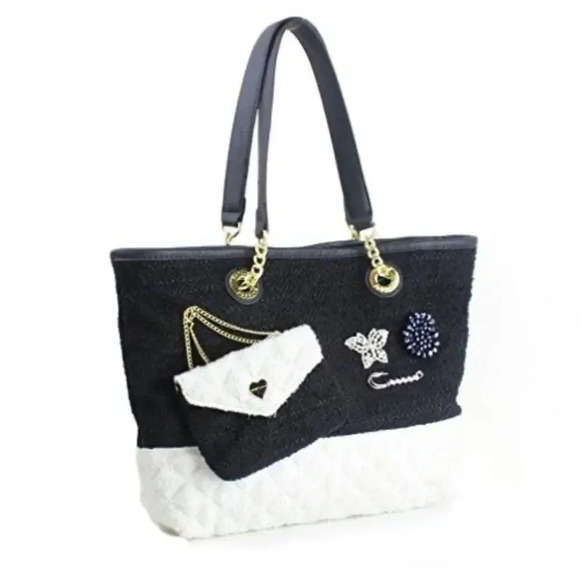 Vintage Y2K Betsey Johnson Tote Bag - Picture 1 of 10